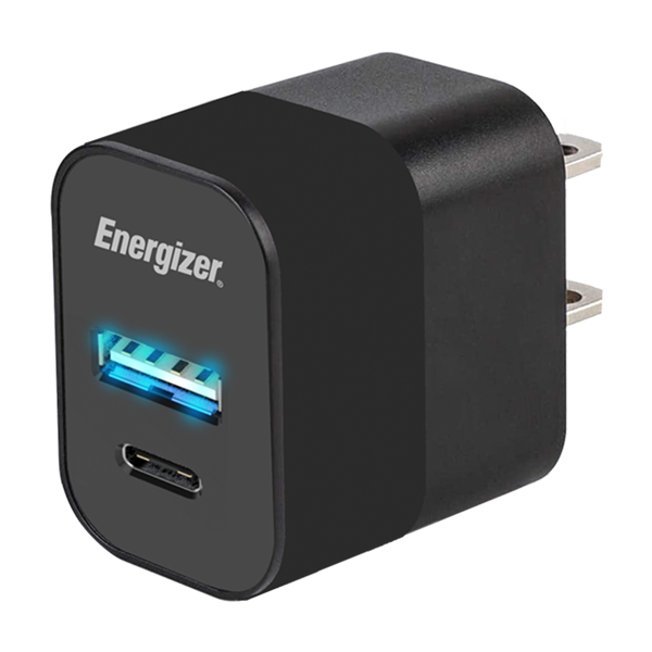 ENERGIZER USB & TYPE-C WALL CHARGER